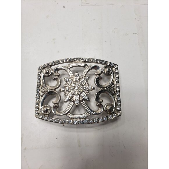 Lot Of 3 Vintage Oklahoma City Guess Y2K Chunky Big Two Tone Western Belt Buckle - Picture 7 of 16